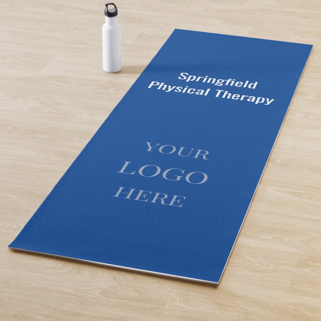 Tapis De Yoga Physothérapie Business Yoga Mat avec logo (En situation)