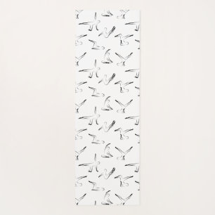 Tapis De Yoga Pilates pose motif