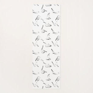 Tapis De Yoga Pilates pose motif