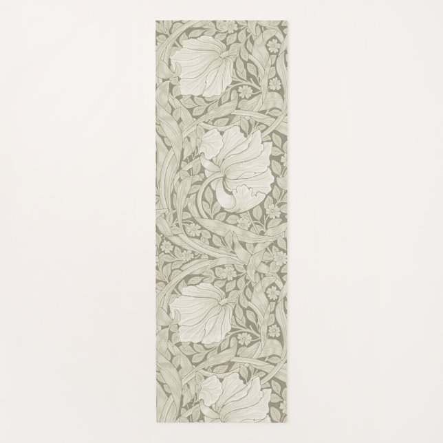 Tapis De Yoga Pimpernel Ivory, William Morris (Devant)