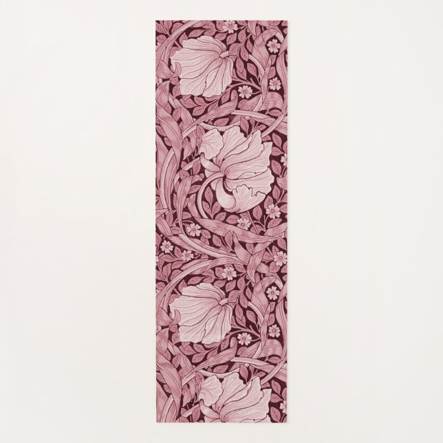 Tapis De Yoga Pimpernel Maroon, William Morris (Devant)