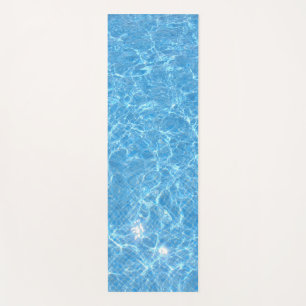 Tapis De Yoga Piscine Eau Aqua Couleur Bleu Modèle