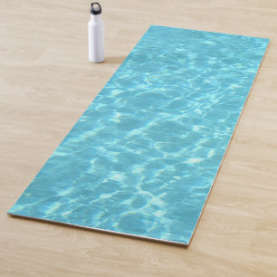 Tapis De Yoga Piscine Eau Couleur bleu vert Mer Aqua