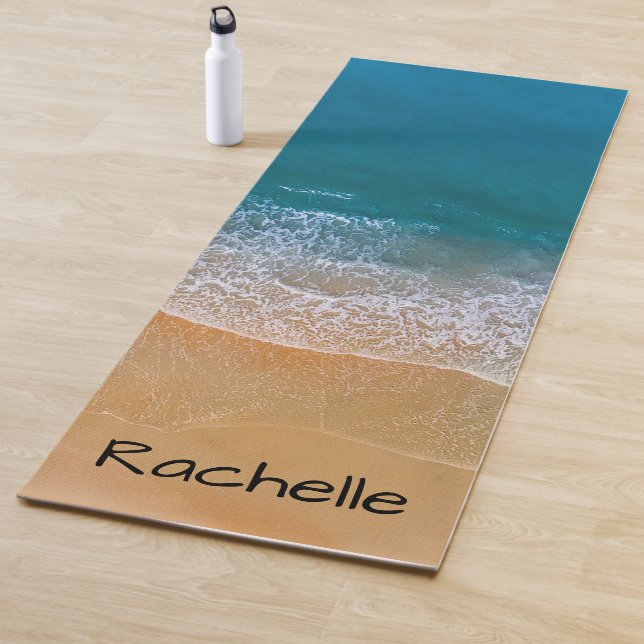 Tapis De Yoga Plage tropicale (En situation)