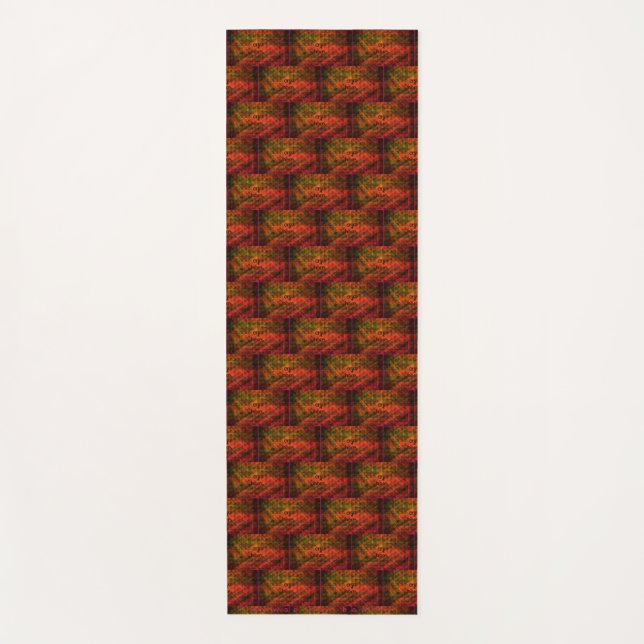 Tapis De Yoga Pleure Ici Noir/Parmi Les Racines, Yoga Mat (Devant)