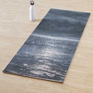 Tapis de Yoga Pluie au Clair de Lune — Lueur d'Eau