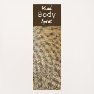 Tapis De Yoga Plumes de canard Photo Esprit corps Poster de anim