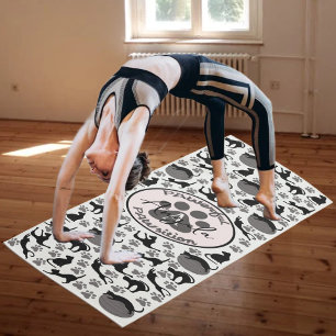 Tapis De Yoga Position Puissante Chat Paw Étirement Yoga Mat