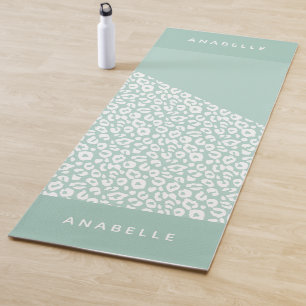 Tapis De Yoga Poster de animal moderne coloré géométrique