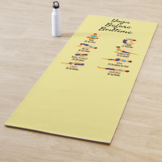 Tapis De Yoga Postures de yoga avant le coucher au réveil
