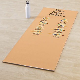 Tapis De Yoga Postures de yoga avant le coucher réveil