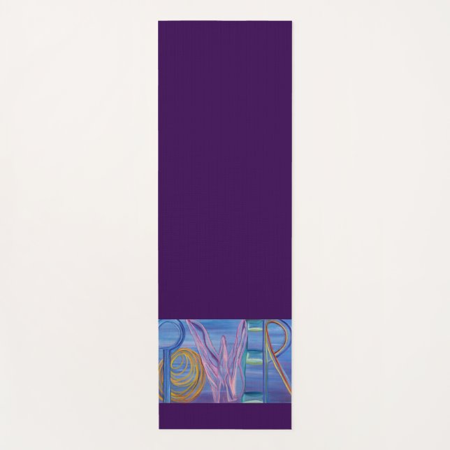 Tapis De Yoga Power Yoga Mat (Devant)