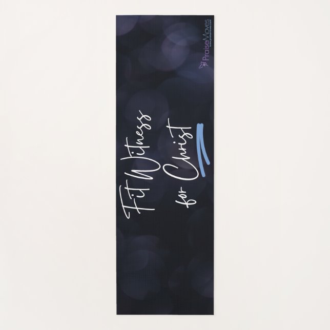 Tapis De Yoga PraiseMoves Exercise Mat - mat foncé (Devant)