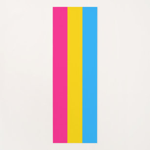 Tapis De Yoga Pride transexuelle (drapeau panaché)