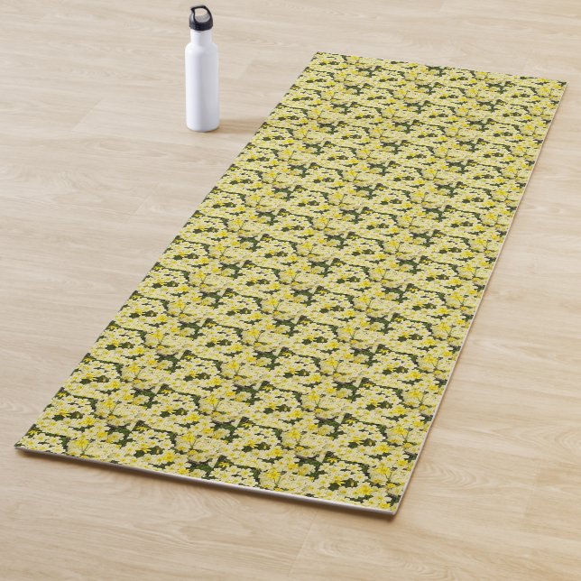 Tapis De Yoga Primroses du printemps (En situation)