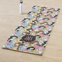 Princesse Disney| Motif surdimensionné de monogram