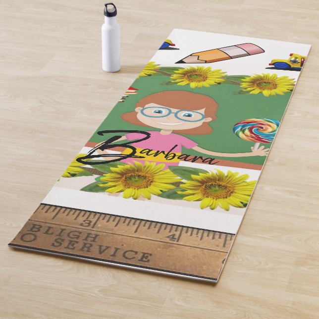 Tapis De Yoga Professeur de tournesol Yoga Mat (En situation)