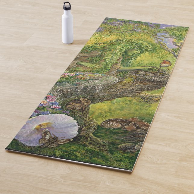 Tapis De Yoga Protecteur de la forêt Yoga Mat (En situation)