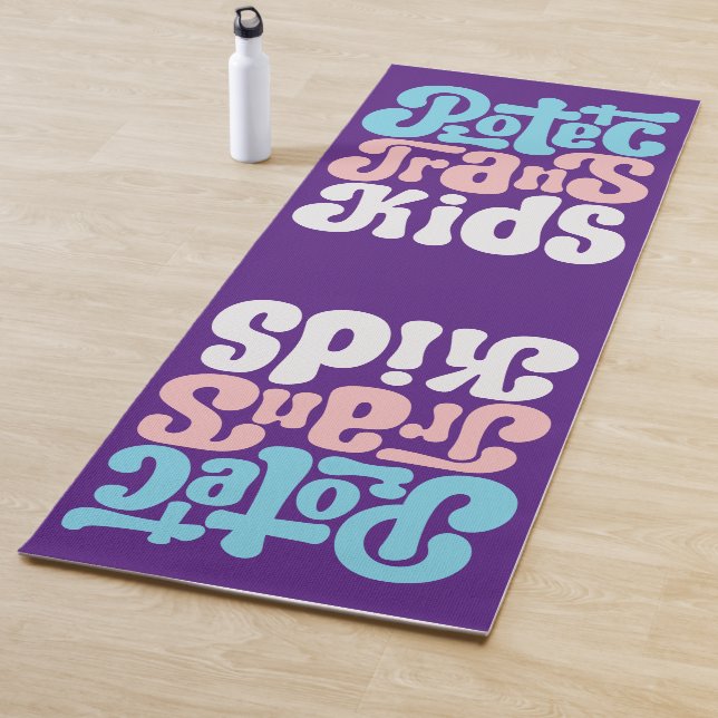 Tapis De Yoga Protéger les enfants trans Yoga Mat (En situation)