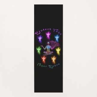 Tapis De Yoga Protégez votre femme de paix intérieure Chakra