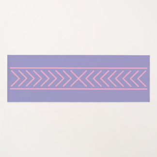 Tapis De Yoga Purple clair et Yoga rouge