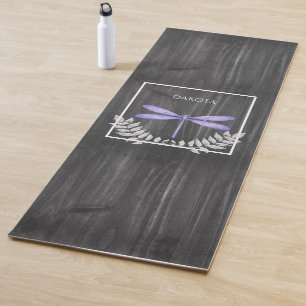 Tapis De Yoga Purple dragonfly Russe Yoga Mat