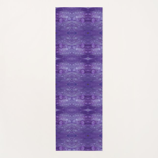 Tapis De Yoga Purples Ikat 9 (Devant)