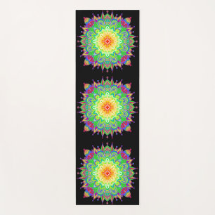 Tapis De Yoga Rainbow Mandala Yoga Mat