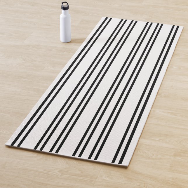 Tapis De Yoga Rayures (En situation)