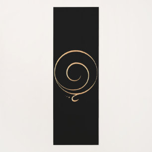 Tapis De Yoga Reconnaissance en or
