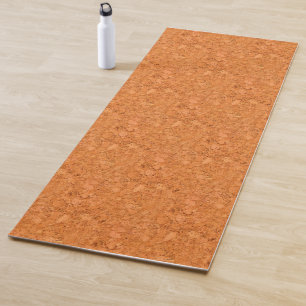 Tapis De Yoga Regard du bois volumineux de grain de liège