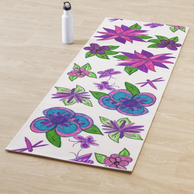 Tapis De Yoga Relaxant Yoga Mat (En situation)