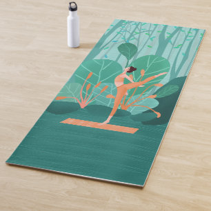 Tapis De Yoga Respirer Yoga Super Yoga Girl