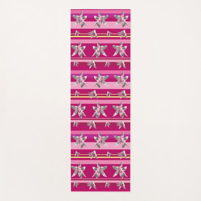 Tapis De Yoga Rêve de fleurs Yoga Mat (Devant)