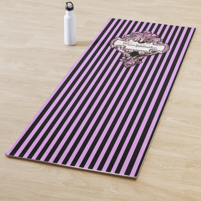 Tapis De Yoga Romantique Steampunk Goth Personnalisé Yoga Mat (En situation)