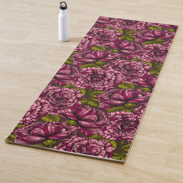 Tapis De Yoga Roses pour vous (En situation)