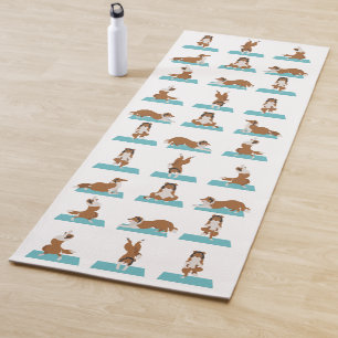 Tapis De Yoga Rough Collie chien Yoga Mat