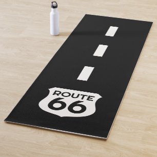Tapis De Yoga Route 66 panneau routier sur mesure yoga tapis des