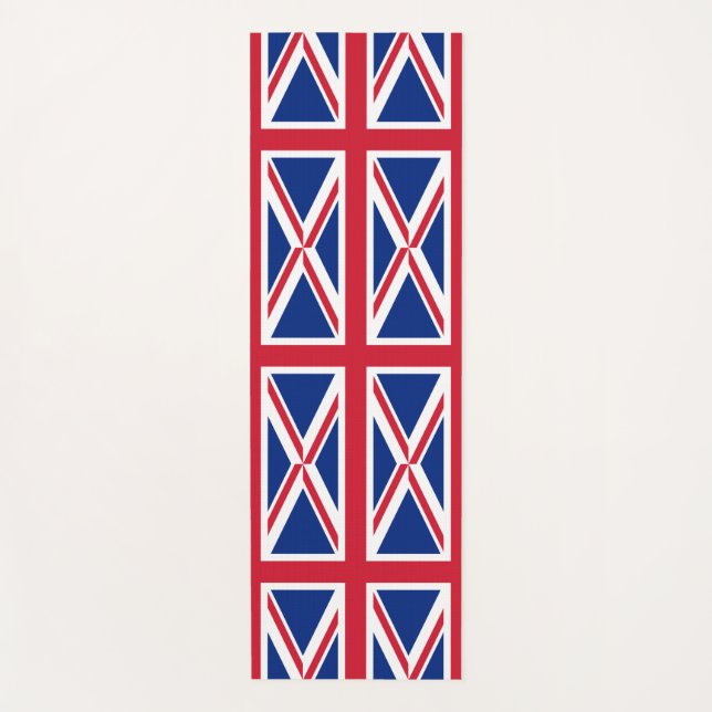 Tapis De Yoga Royaume-Uni (British Flag) (Union Jack) (Royaume-U (Devant)