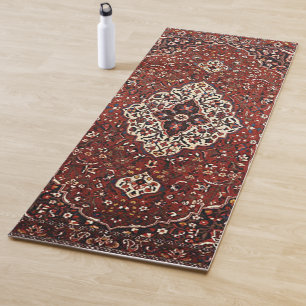 Tapis De Yoga Ruban oriental d'antiquité persane turc