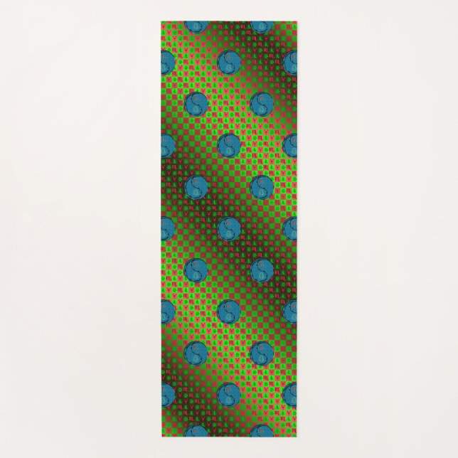 Tapis De Yoga Scorpio & Chèvre d'eau (Devant)