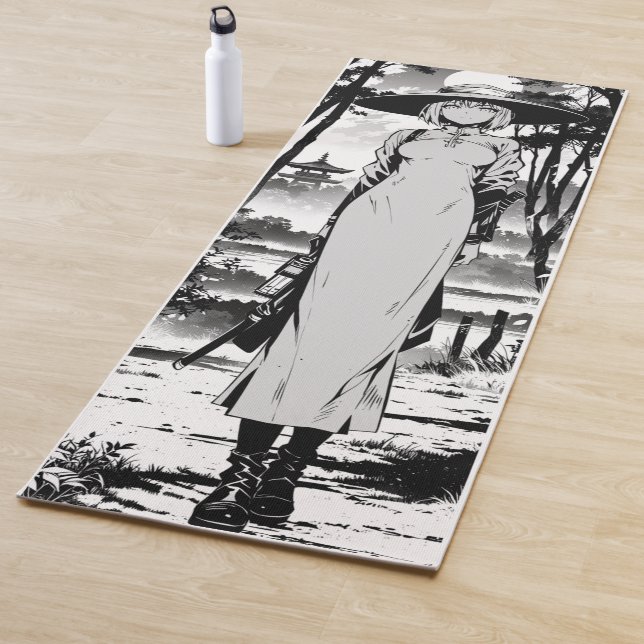 Tapis De Yoga seras victoria fan art ink draw (En situation)