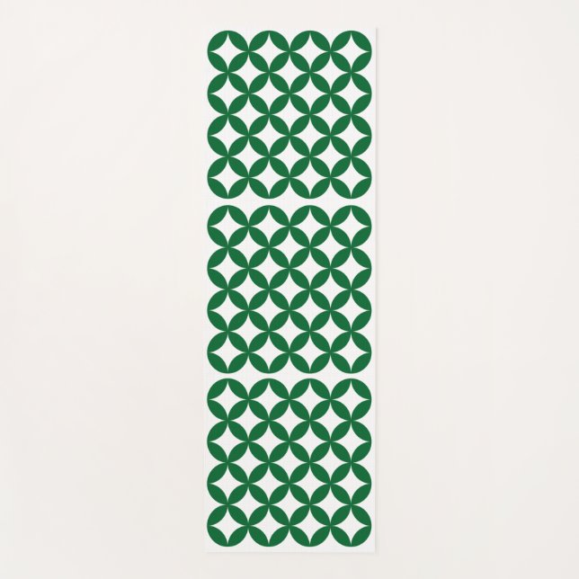 Tapis De Yoga Shippo Vert Yoga Mat (Devant)