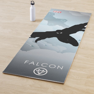 Tapis De Yoga Silhouette héroïque de Falcon