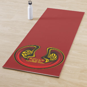 Tapis De Yoga Smile God Loves You Beautiful Texte Extraordinaire