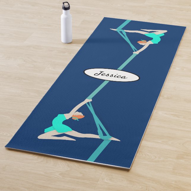 Tapis De Yoga Soies aériennes (En situation)