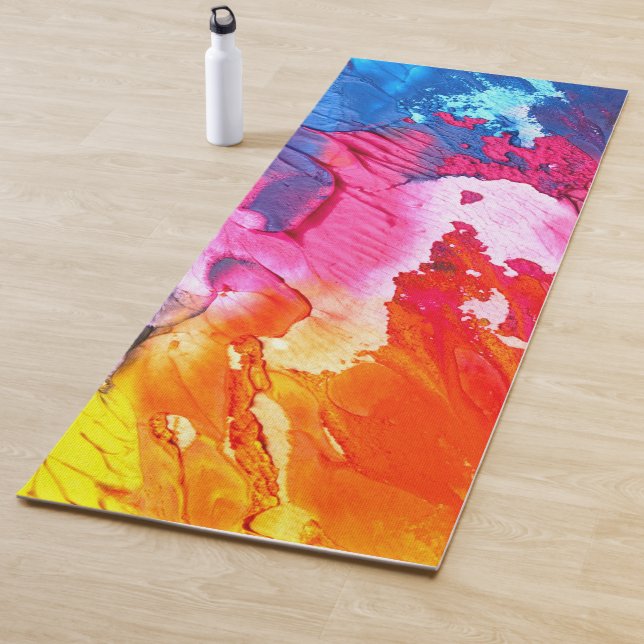 Tapis De Yoga Splash (En situation)
