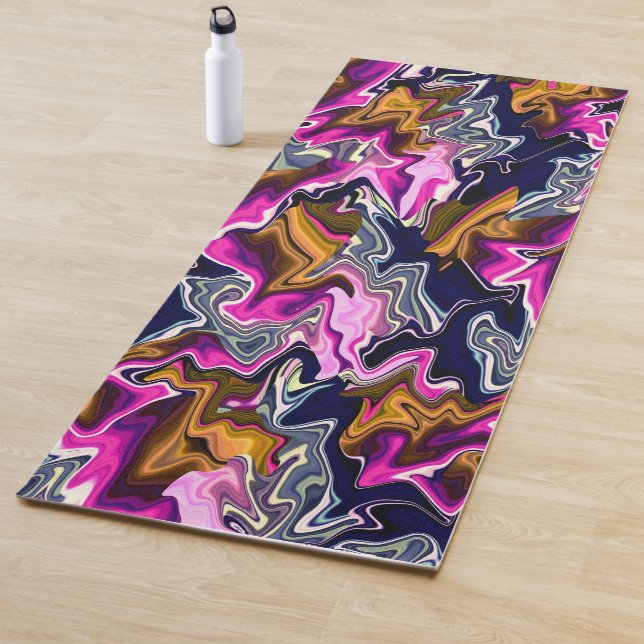 Tapis De Yoga SquiggliesetCurves...... (En situation)