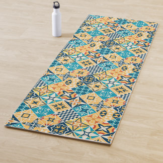 Tapis De Yoga Style provençal ou tuiles italiennes toscanes