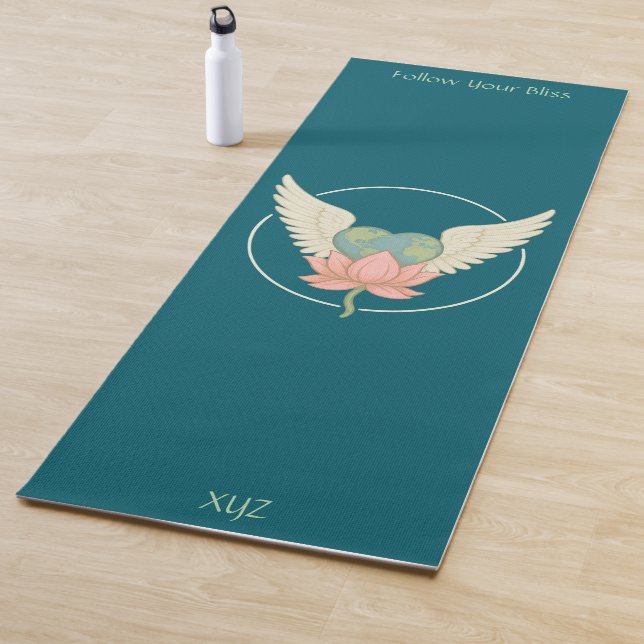 Tapis De Yoga Suivez Votre Bliss Yoga Mat (En situation)